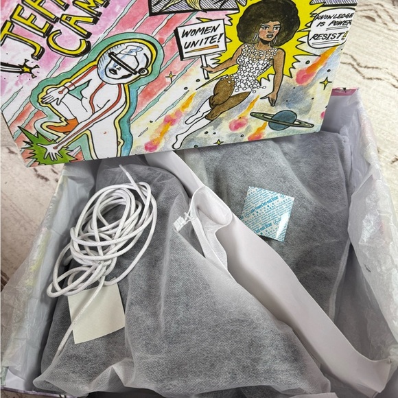 Jeffrey Campbell Black Leather Boots - Picture 16 of 16